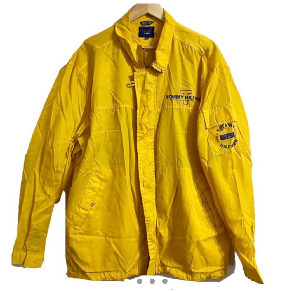 Tommy Hilfiger Windbreaker / Rain Jacket / VINTAGE TOMMY JEANS